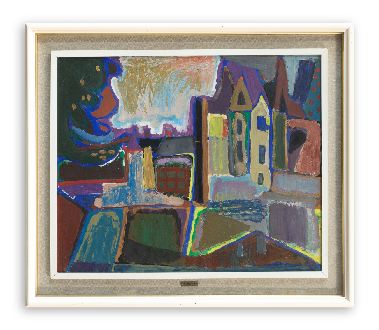 ADRIEN SEGUIN (1926-2005) - Senza Titolo (Paris)