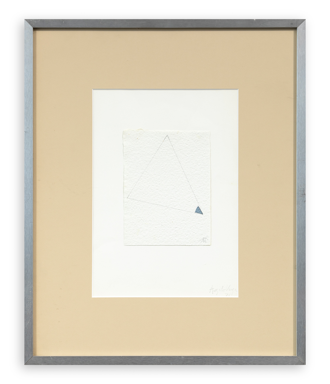 ANGELO VERGA (1933-1999) - Senza Titolo, 1976