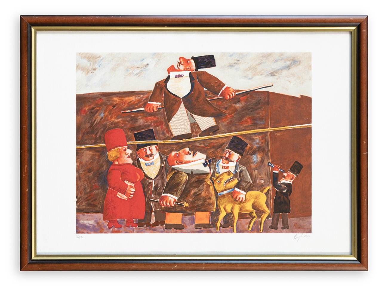 FRANZ BORGHESE (1941-2005) - Senza Titolo