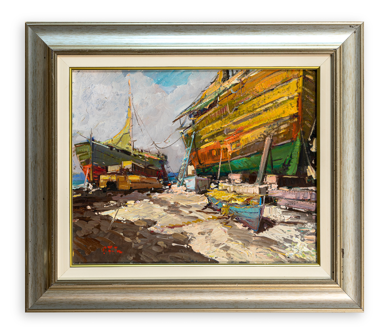 CARMINE FESTA - Barche in darsena