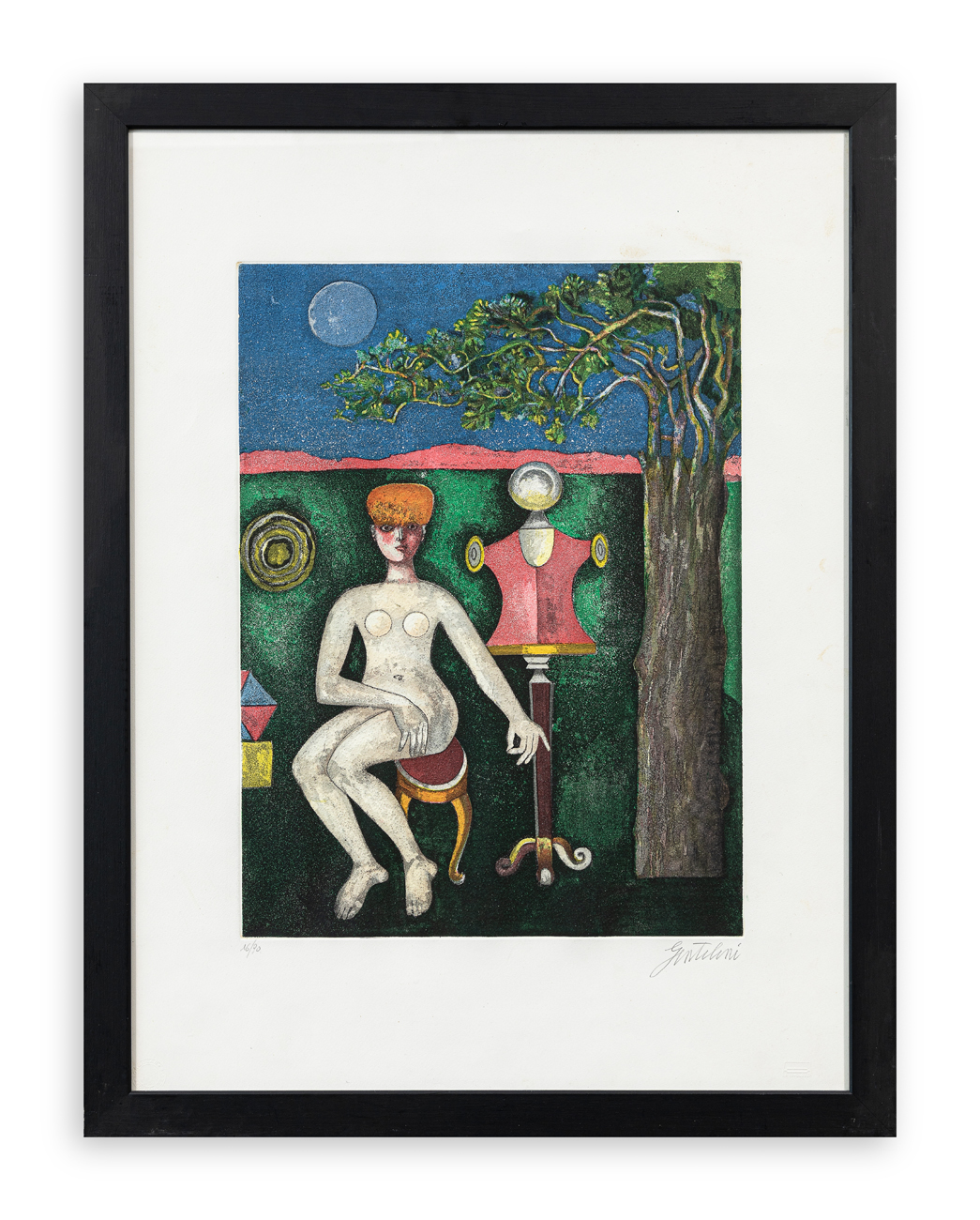 FRANCO GENTILINI (1909-1981) - Senza Titolo