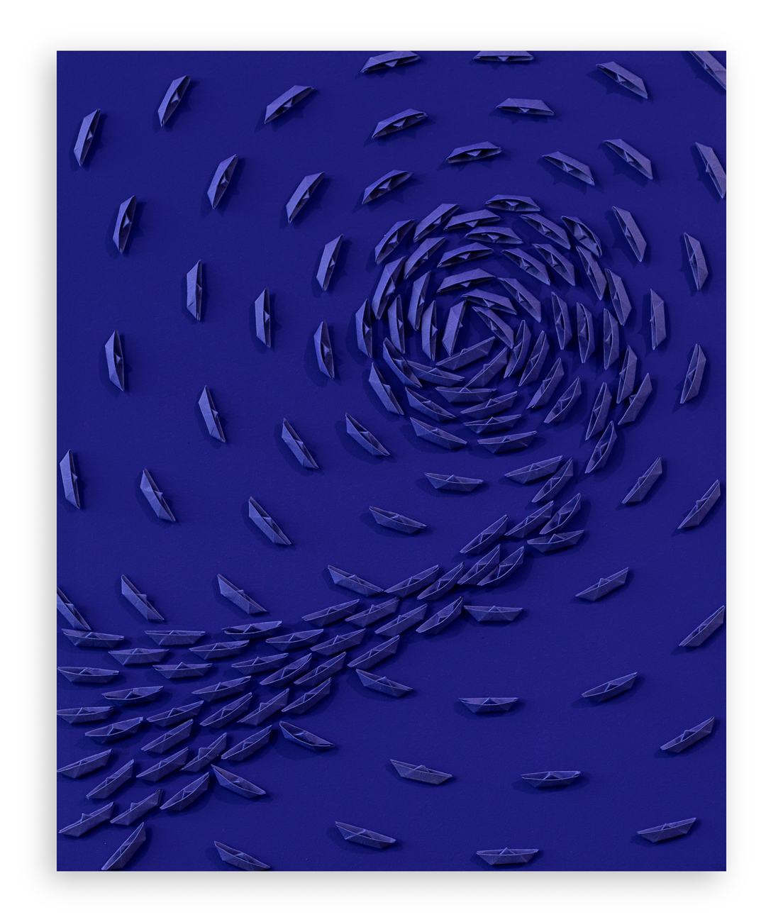 RICCARDO GUSMAROLI (1963) - Vortice Blu