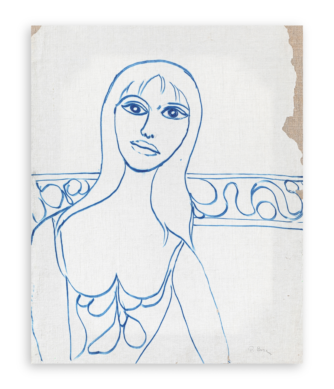 POMPEO BORRA (1898-1973) - Senza Titolo