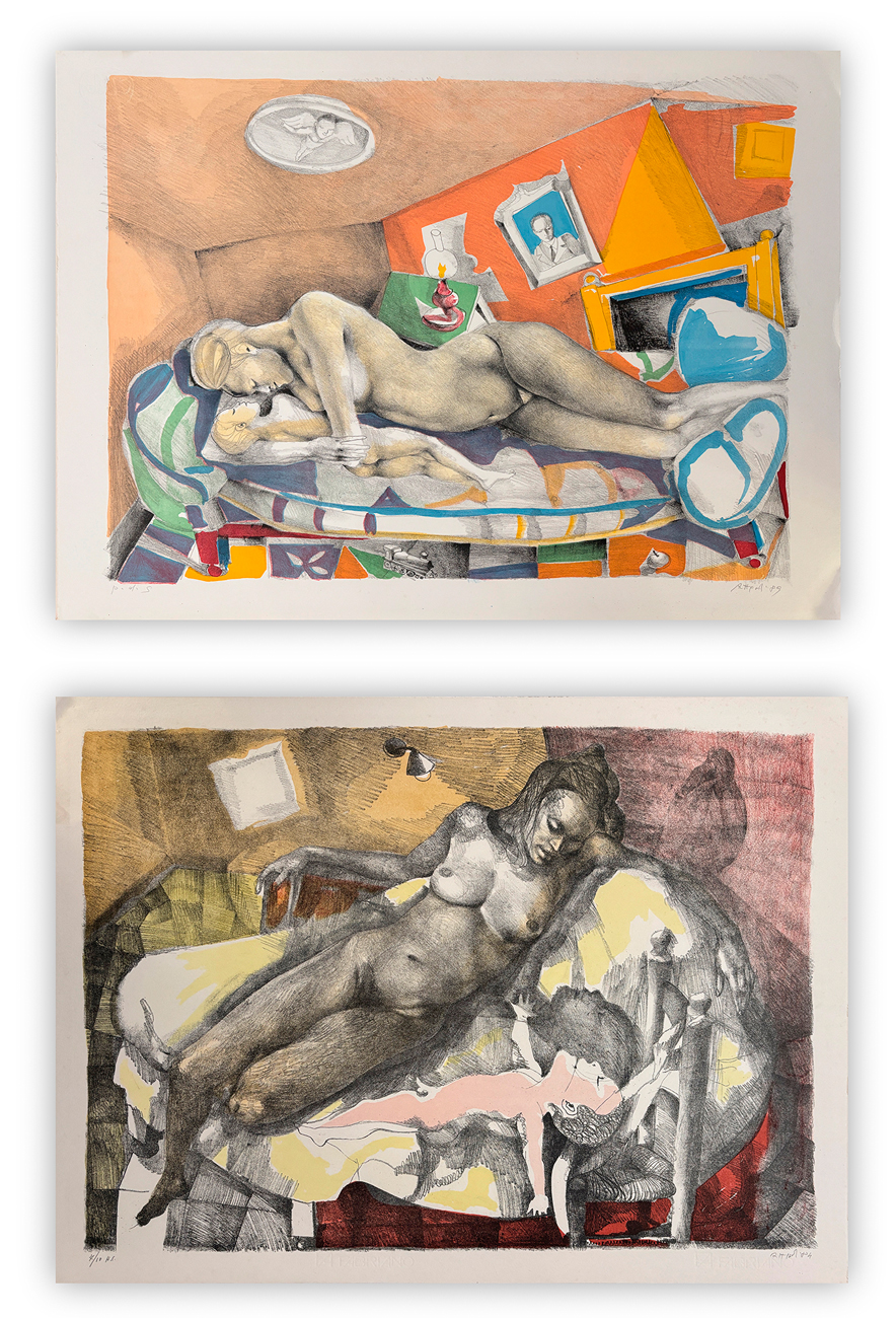 UGO ATTARDI (1923-2006) - Lotto unico composto da 2 opere grafiche