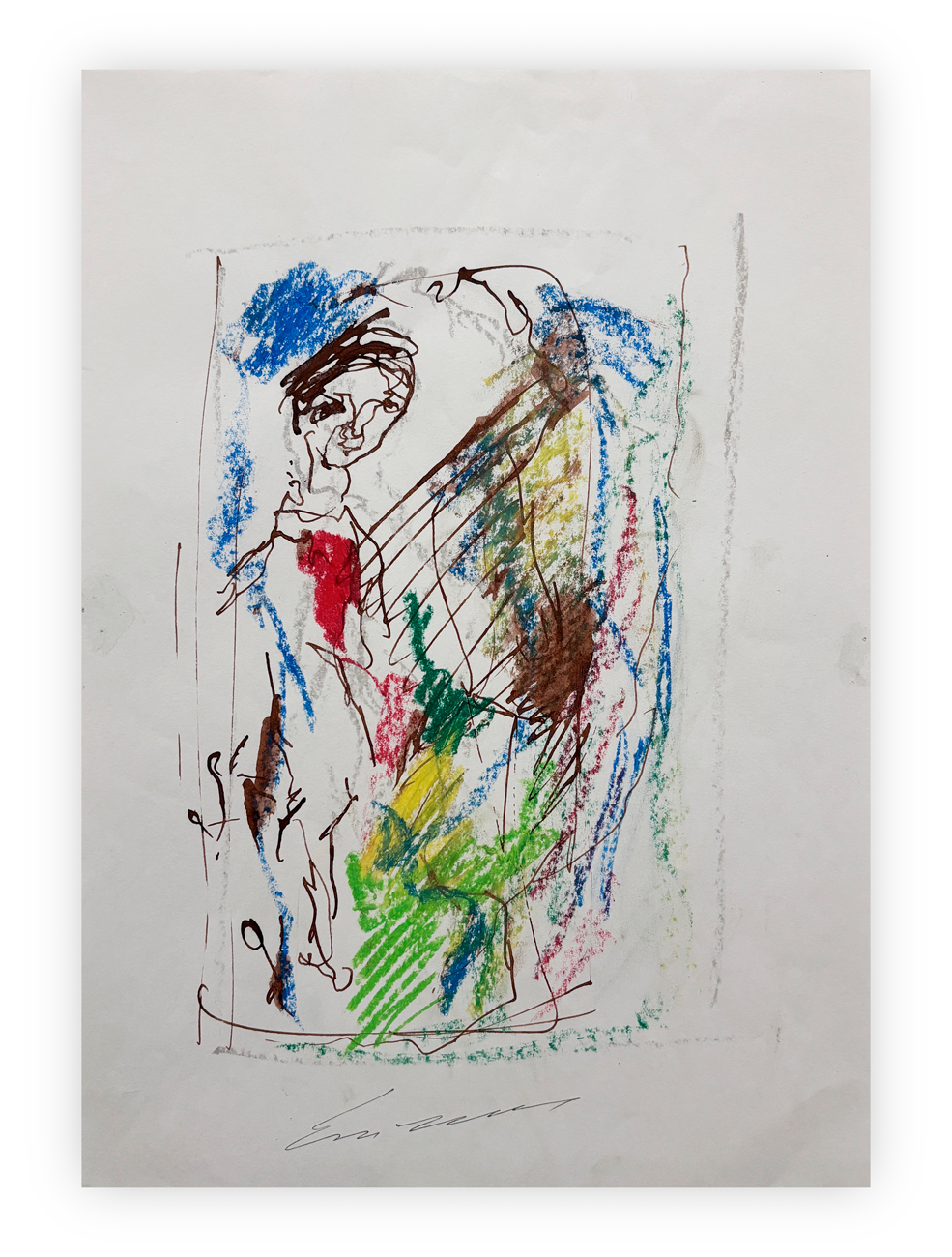 ERNESTO TRECCANI (1920-2009) - Senza Titolo