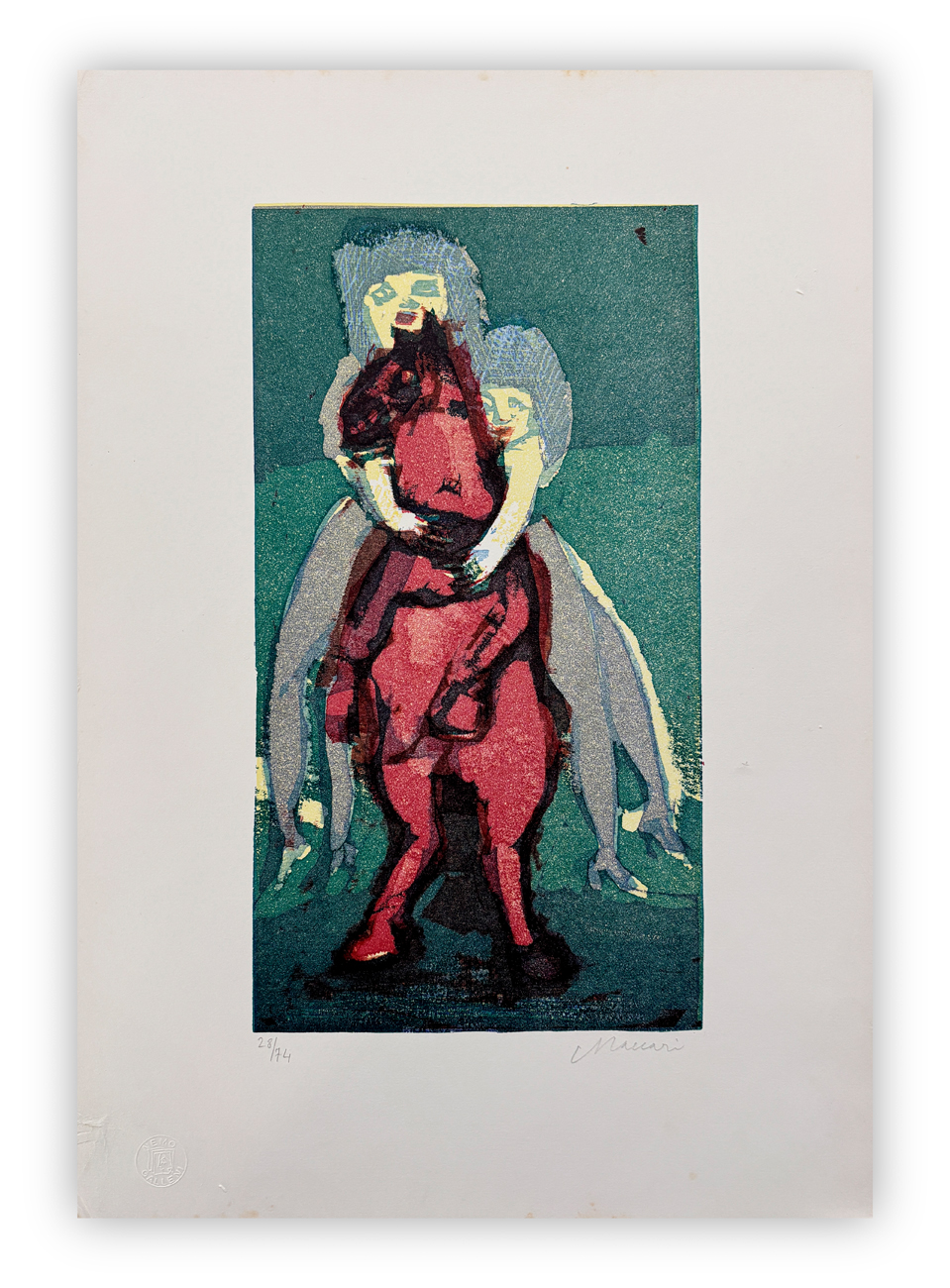 MINO MACCARI (1898-1989) - Senza Titolo