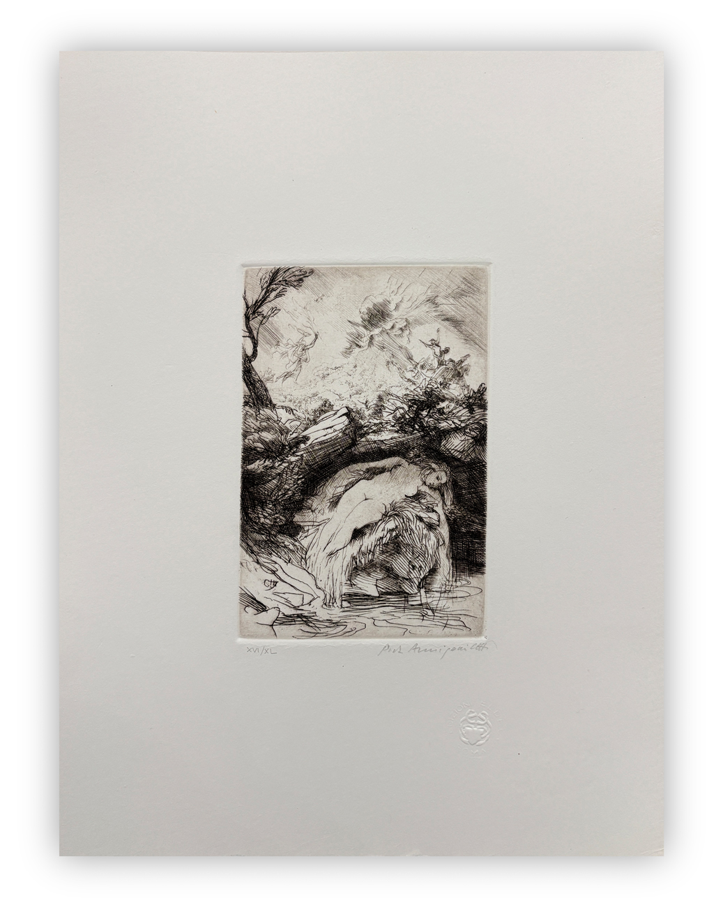 PIETRO ANNIGONI (1910-1988) - Senza Titolo