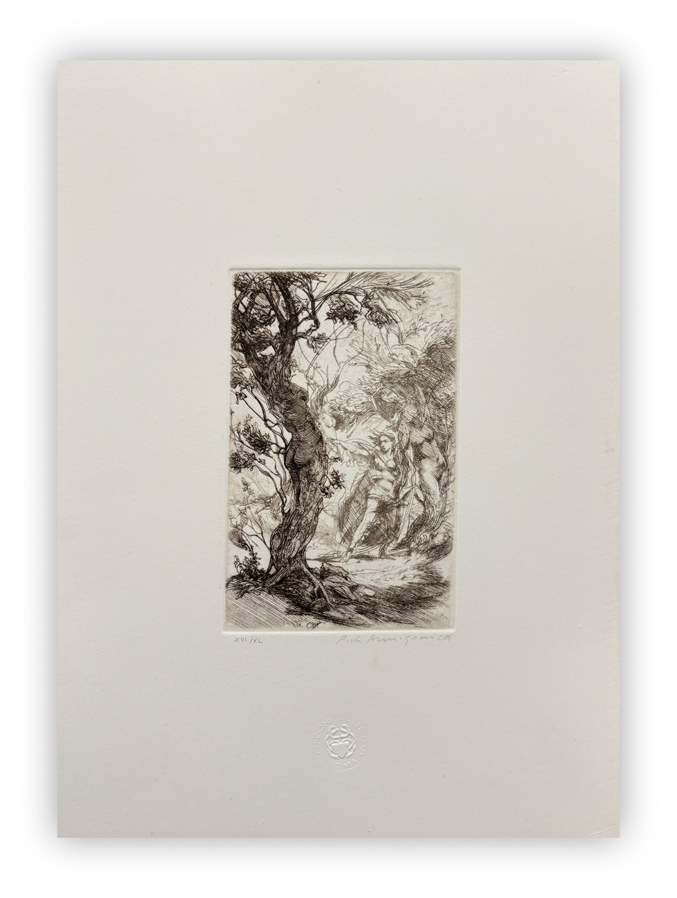 PIETRO ANNIGONI (1910-1988) - Senza Titolo