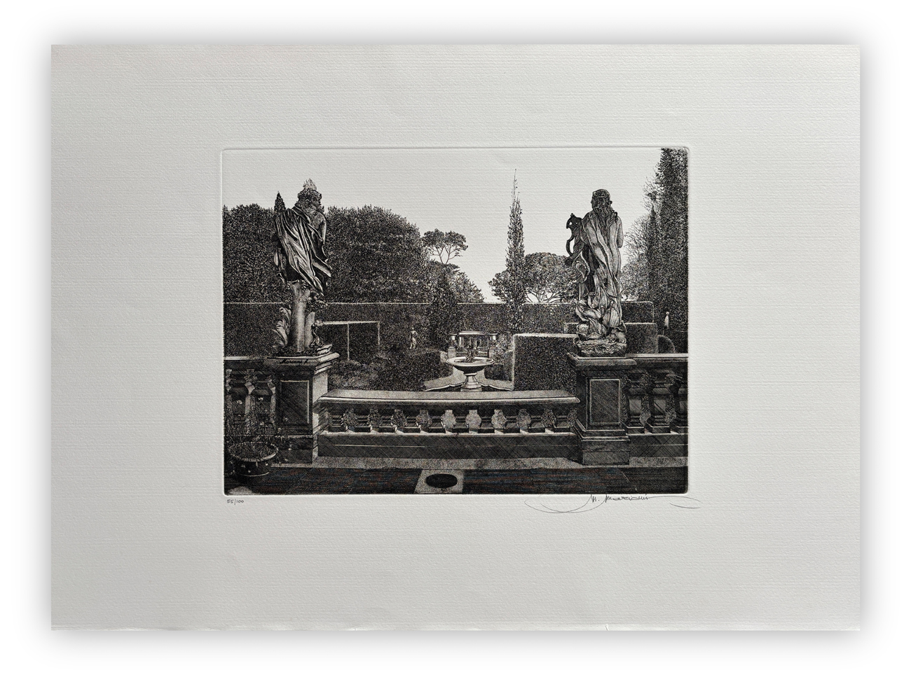 MAURIZIO MARIANI (1937) - I giardini d'Italia