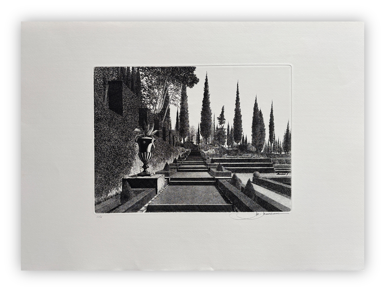 MAURIZIO MARIANI (1937) - I giardini d'Italia