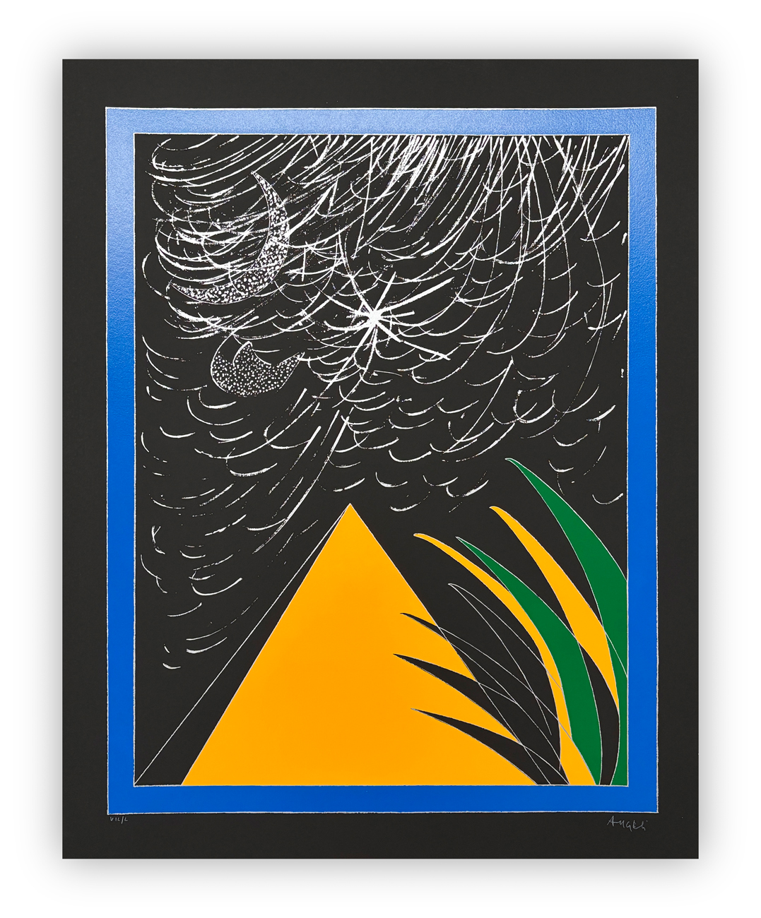 FRANCO ANGELI (1935-1988) - Senza Titolo