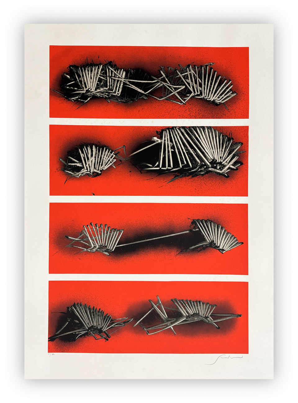 EMILIO SCANAVINO (1922-1986) - Senza Titolo