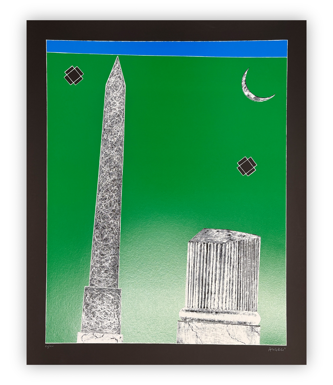 FRANCO ANGELI (1935-1988) - Senza Titolo
