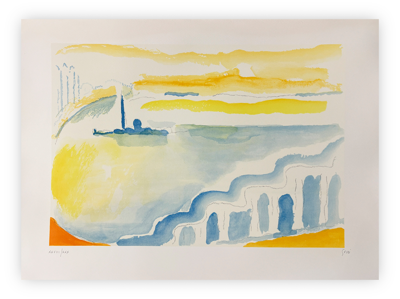 VIRGILIO GUIDI (1891-1984) - Senza Titolo