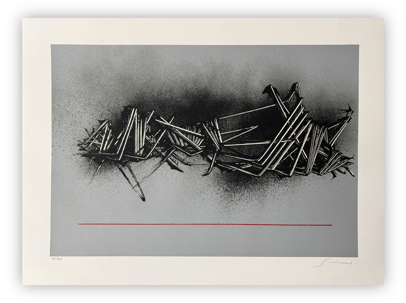 EMILIO SCANAVINO (1922-1986) - Senza Titolo