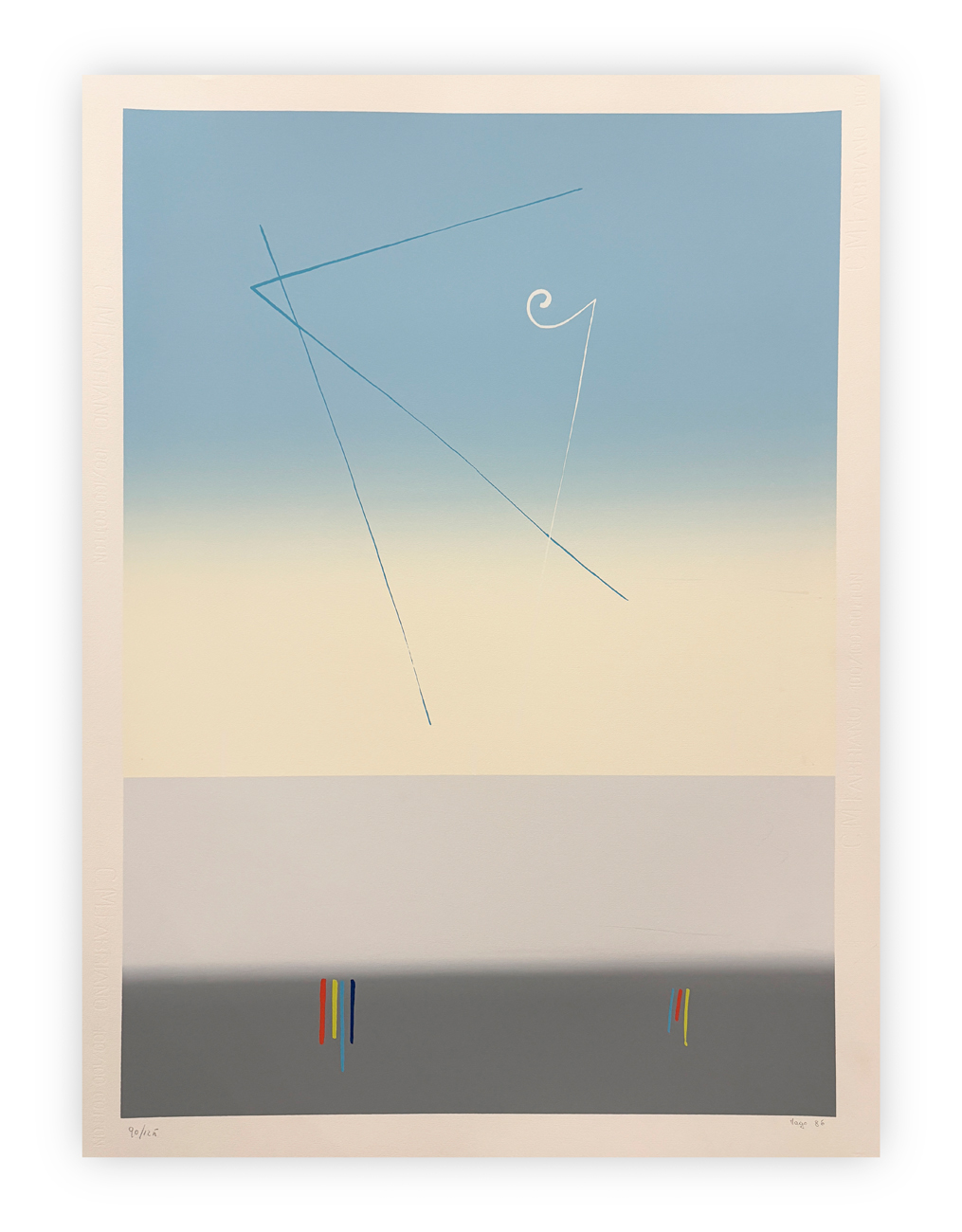 VALENTINO VAGO (1931-2018) - Senza Titolo, 1986
