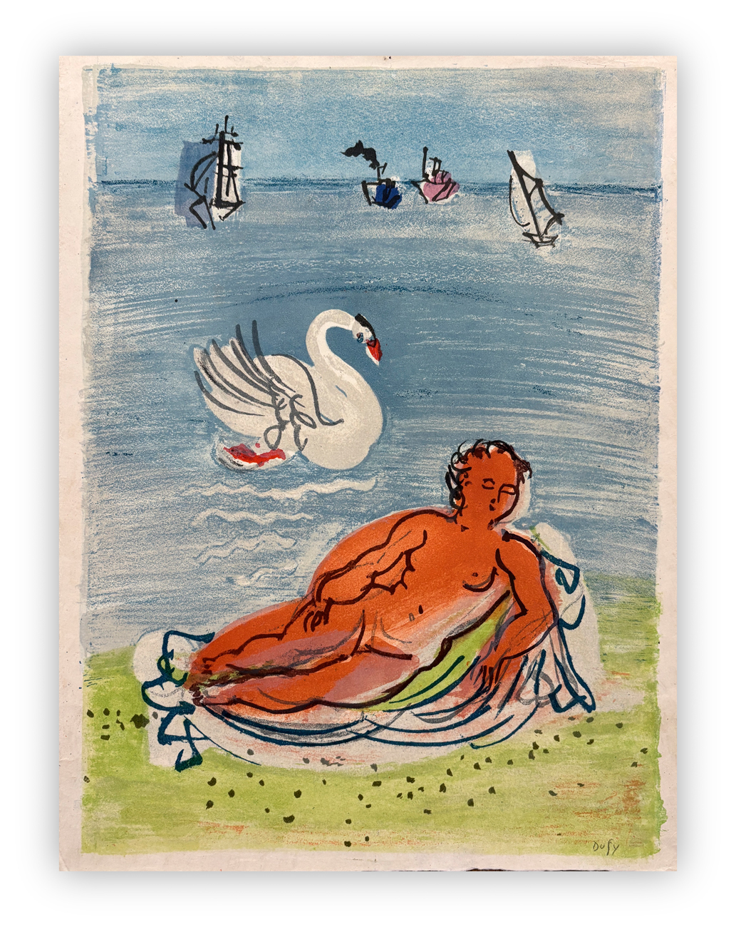 RAOUL DUFY (1877-1953) - Cotes Normandes