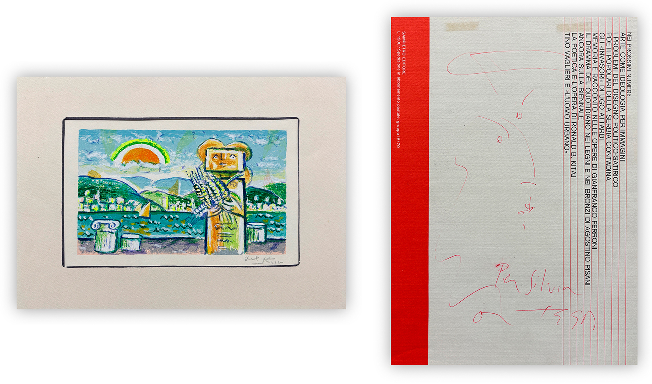 AUTORI VARI (KODRA E ORTEGA) - Lotto unico di 2 opere