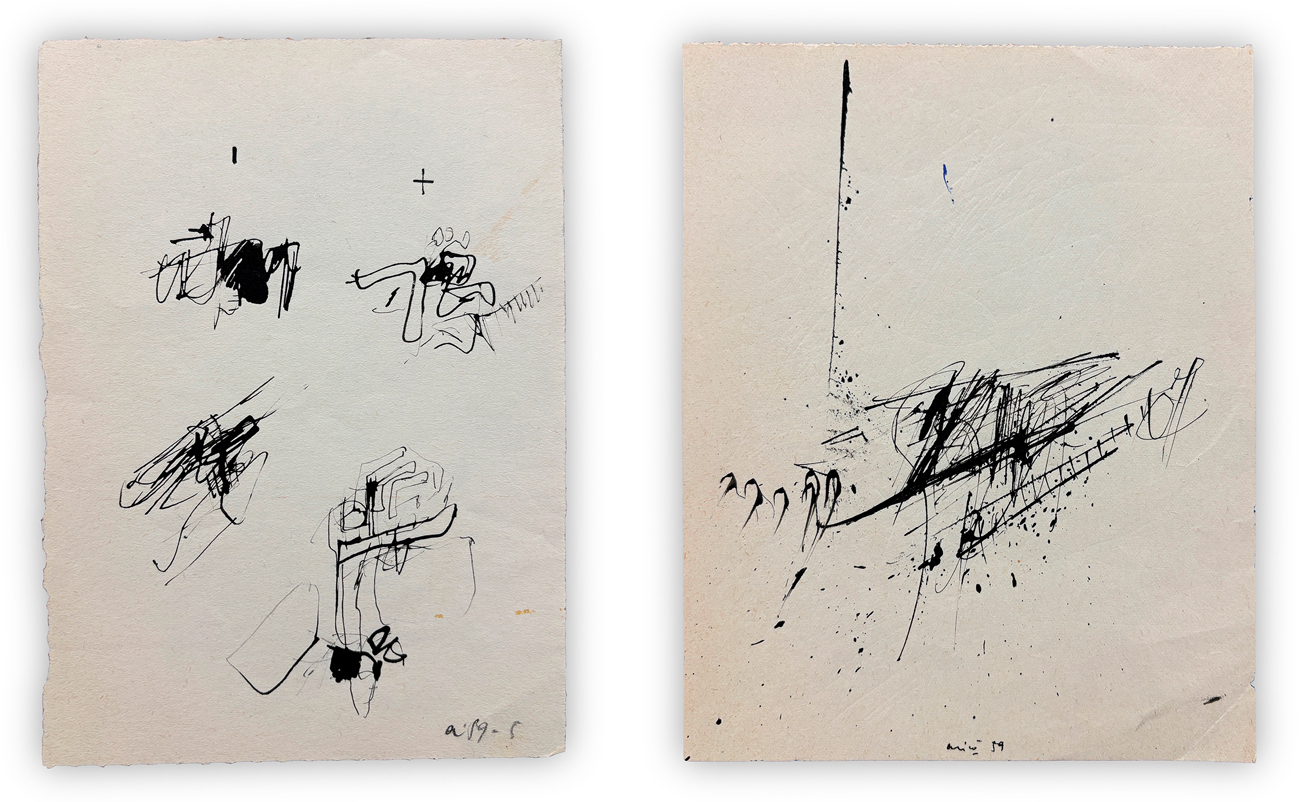 RODOLFO ARICÒ (1930-2002) - Lotto unico di 2 opere