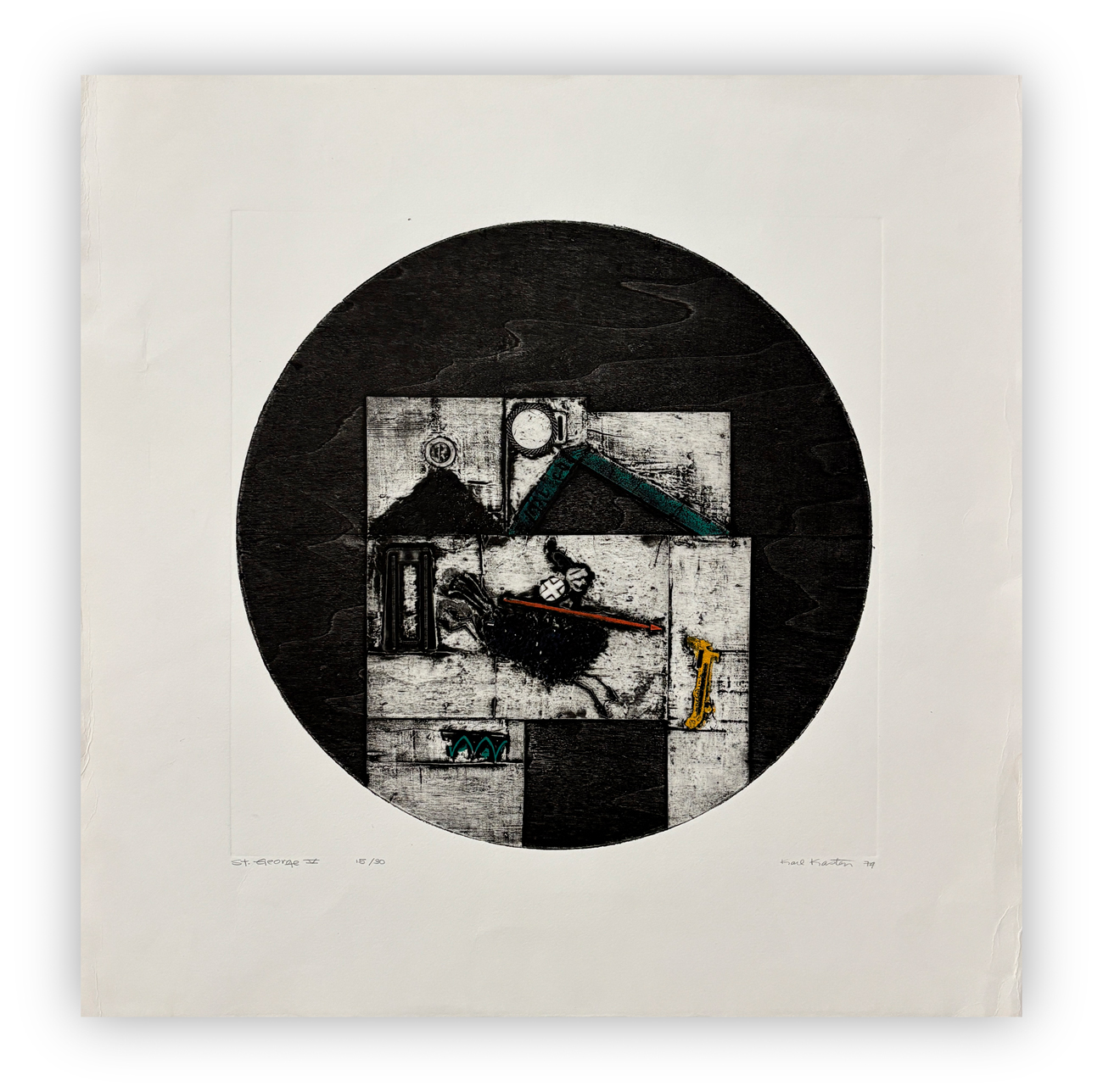 KARL KASTEN (1916-2010) - St. George V, 1979