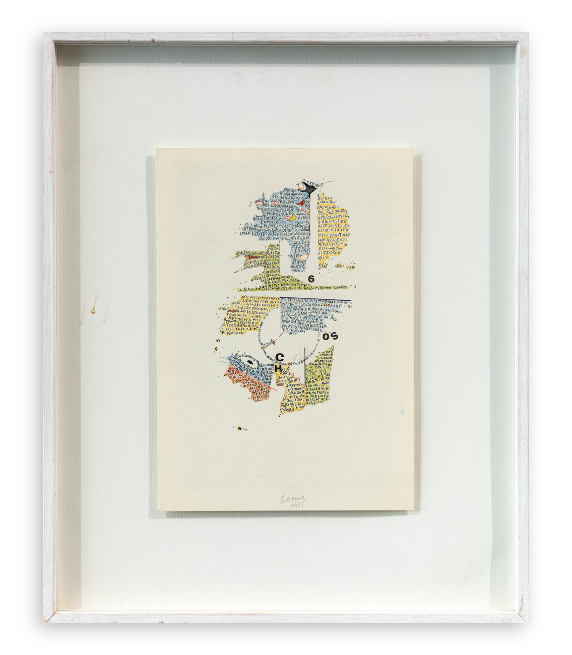 VINCENZO ACCAME (1932-1999) - Senza Titolo, 1985