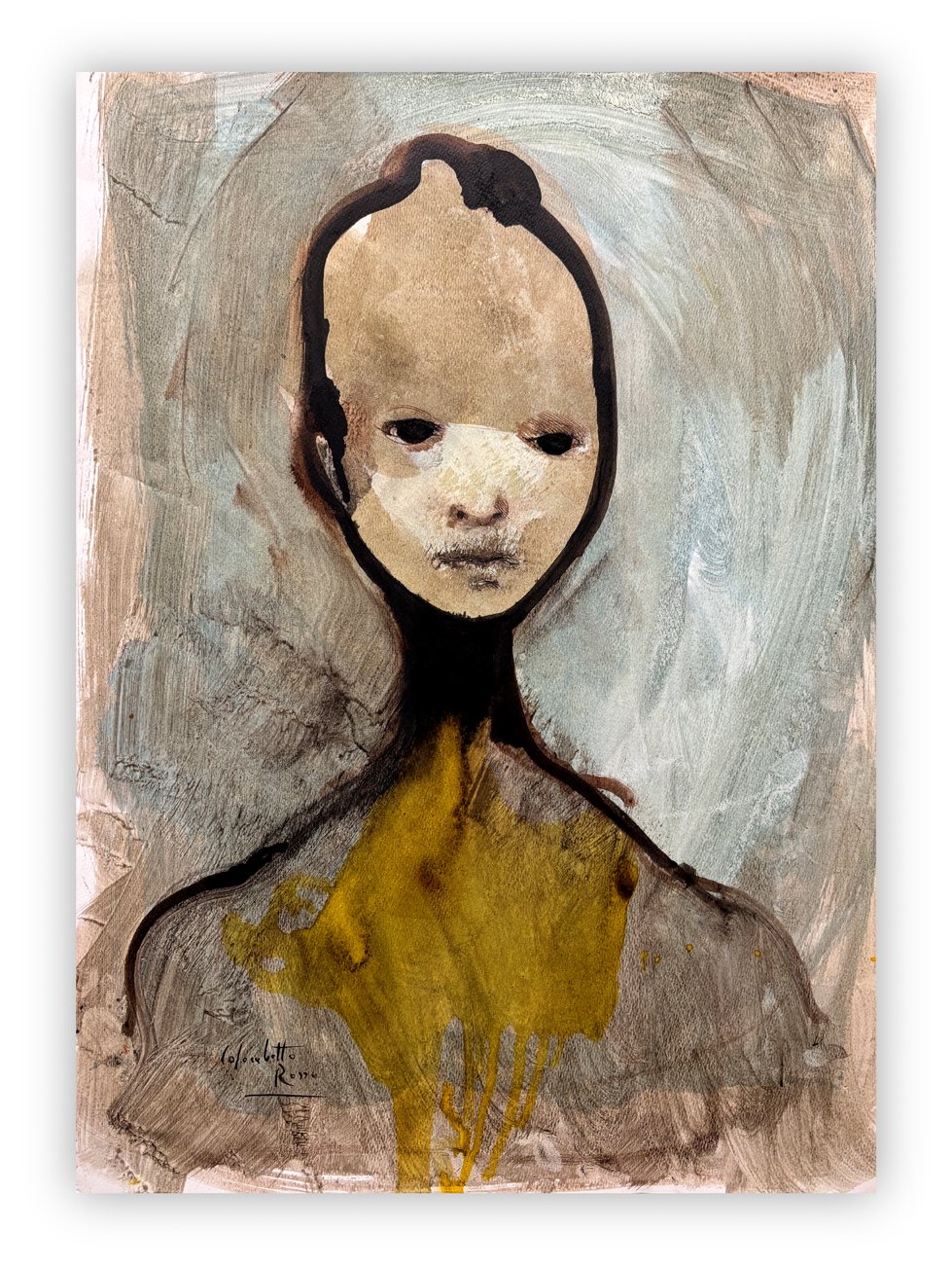 ENRICO COLOMBOTTO ROSSO (1925-2013) - Senza Titolo