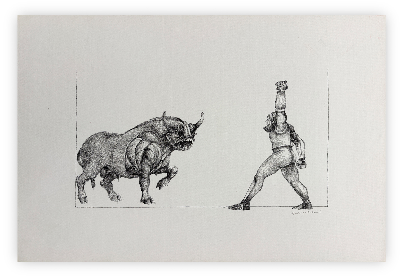 MAURIZIO CARLONI (1941-2001) - Senza Titolo