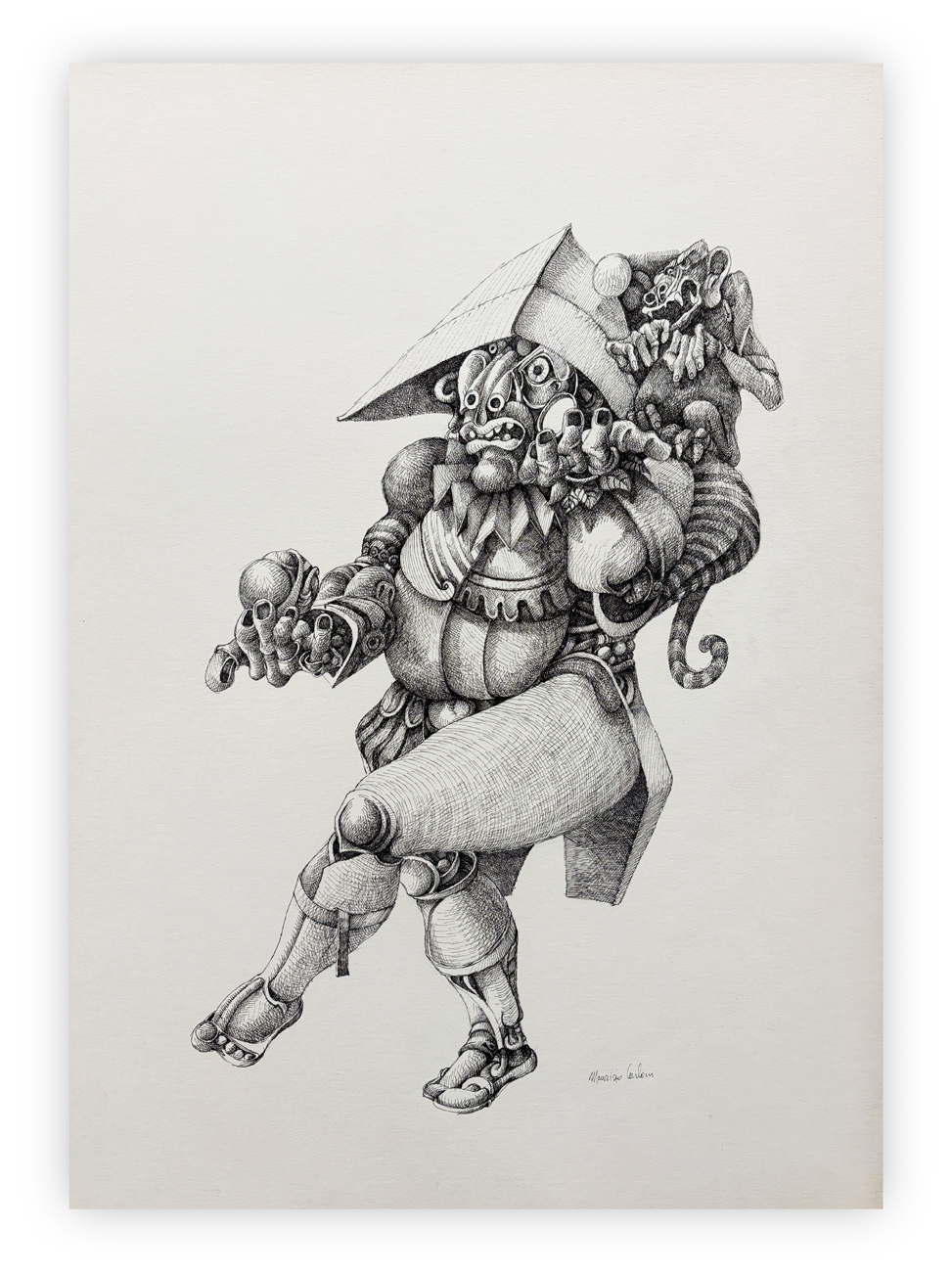 MAURIZIO CARLONI (1941-2001) - Senza Titolo