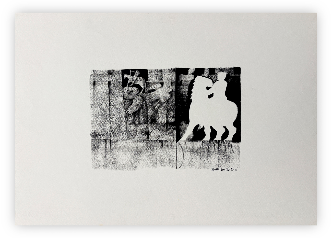 MAURIZIO CARLONI (1941-2001) - Senza Titolo