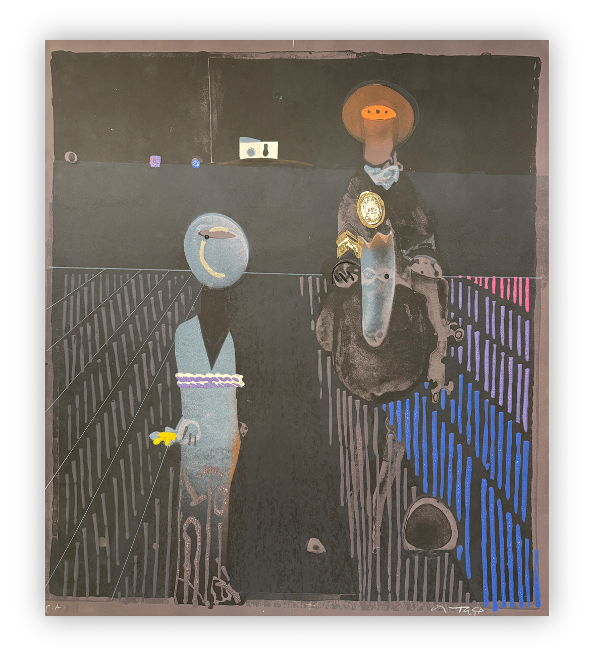 JOSÉ ORTEGA (1921-1990) - Segadores, 1970