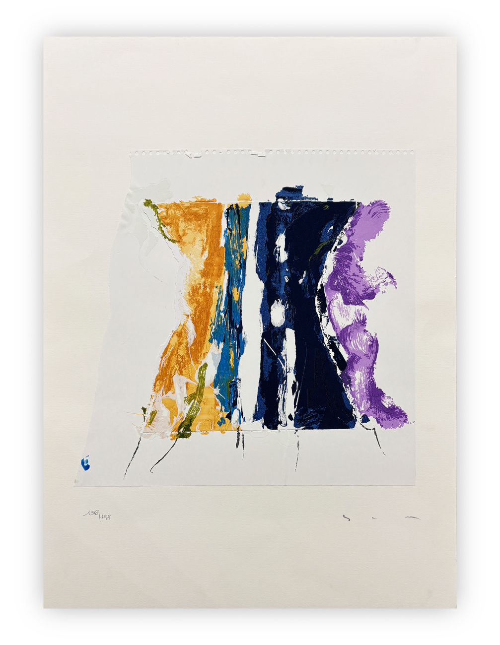 MARIO SCHIFANO (1934-1998) - Senza Titolo