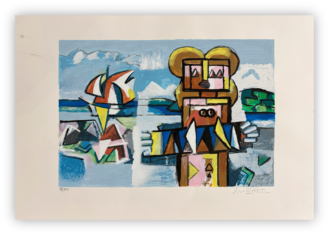 IBRAHIM KODRA (1918-2006) - Senza Titolo