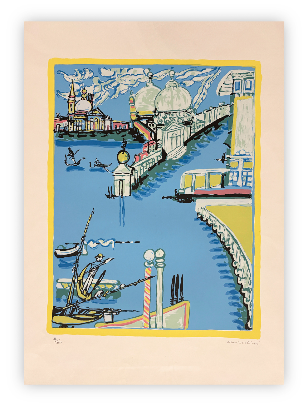 REMO BRINDISI (1918-1996) - Senza Titolo