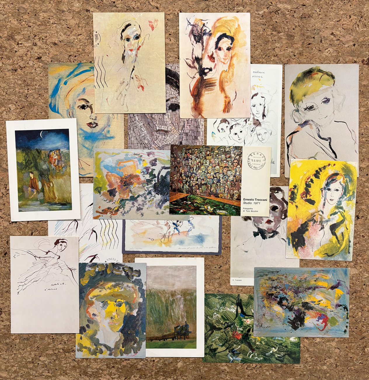 ERNESTO TRECCANI - Lotto unico composto da: