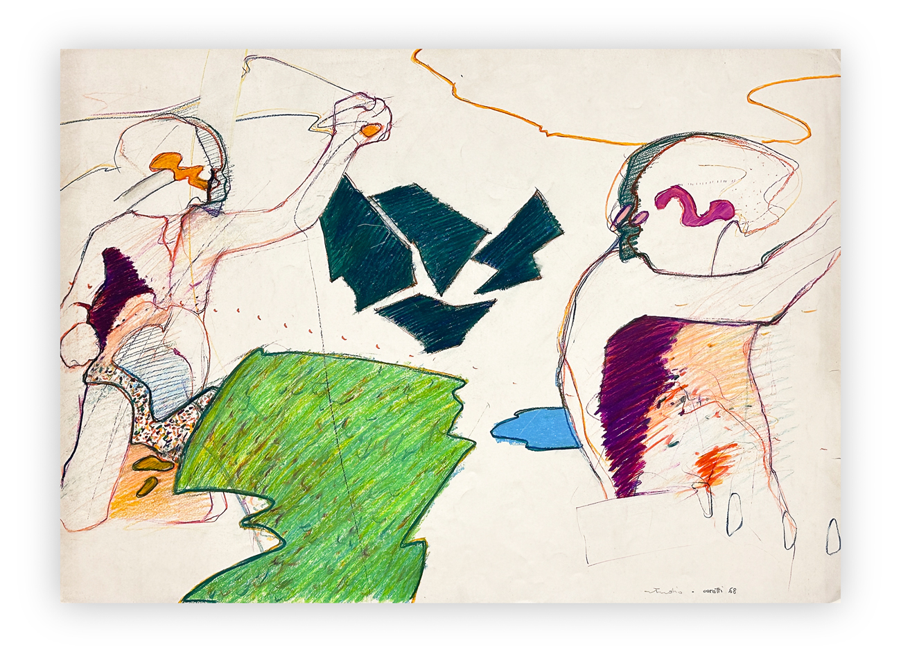 MINO CERETTI (1930) - Studio, 1968