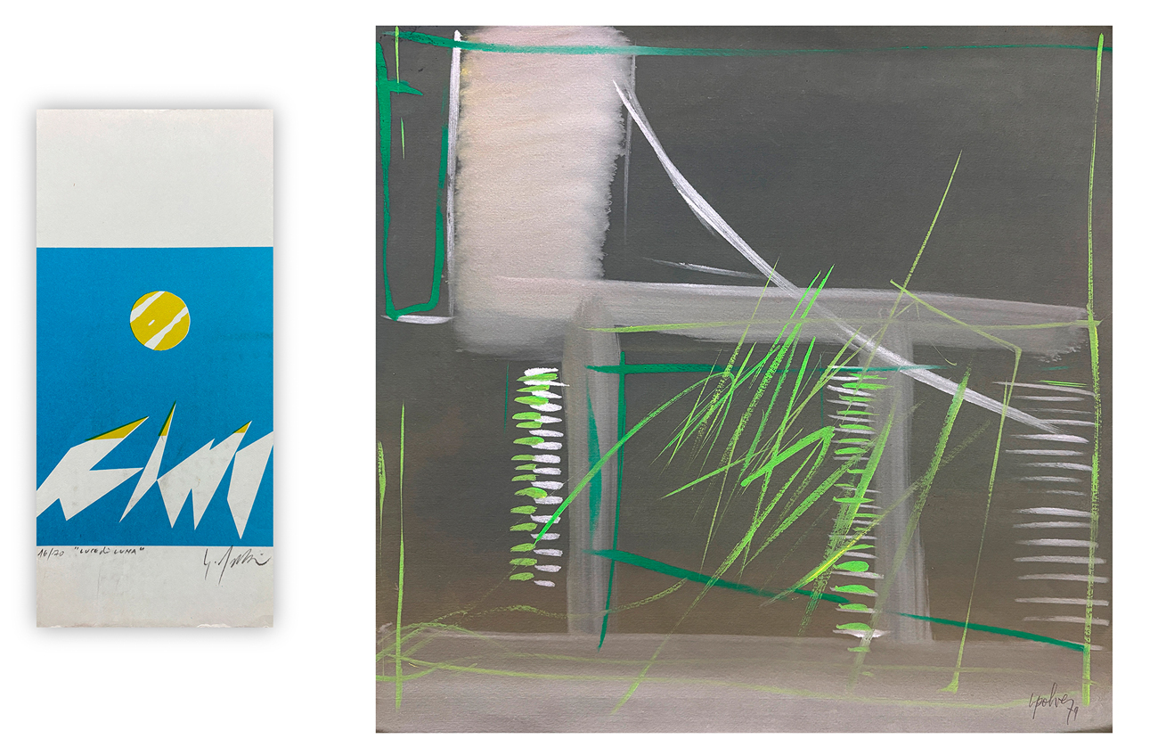 SERGIO DANGELO (1932-2022) - Luce di luna, 1978