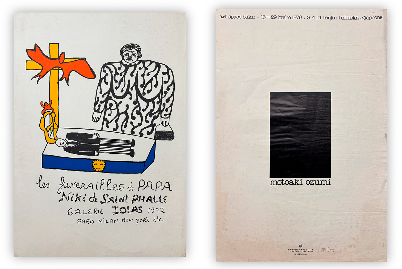 LOCANDINE (GALLERIE JOLAS) - Niki de Saint Phalle. Les funerailles de Papa, 1972