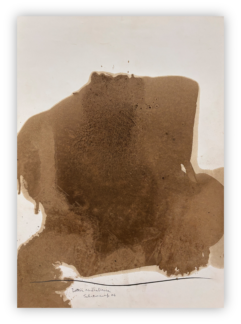 PAOLO SCHIAVOCAMPO (1924-2022) - Roccia australiana, 2004