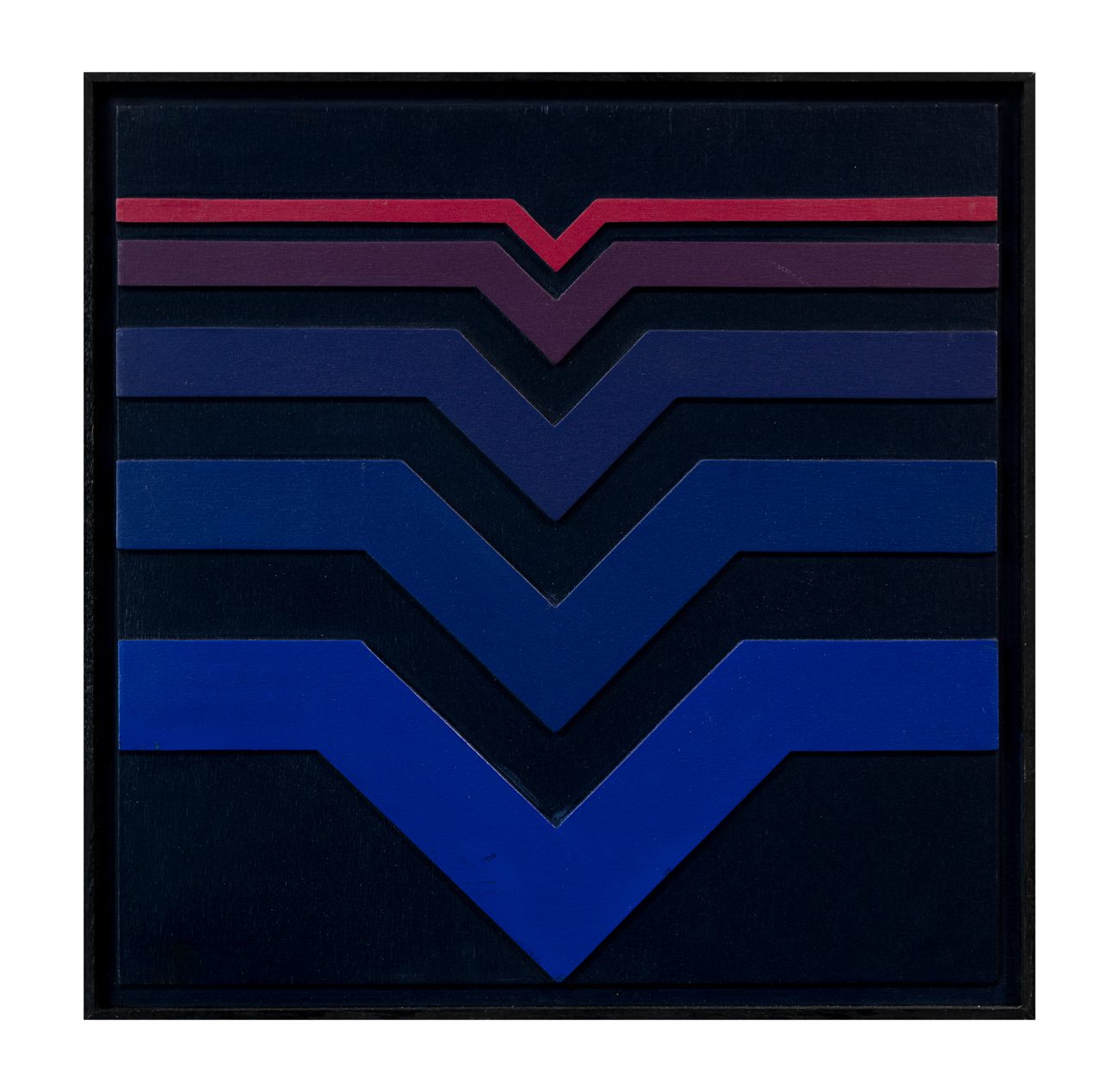 HUGO DEMARCO (1932-1995) - Relief couleur, 1984