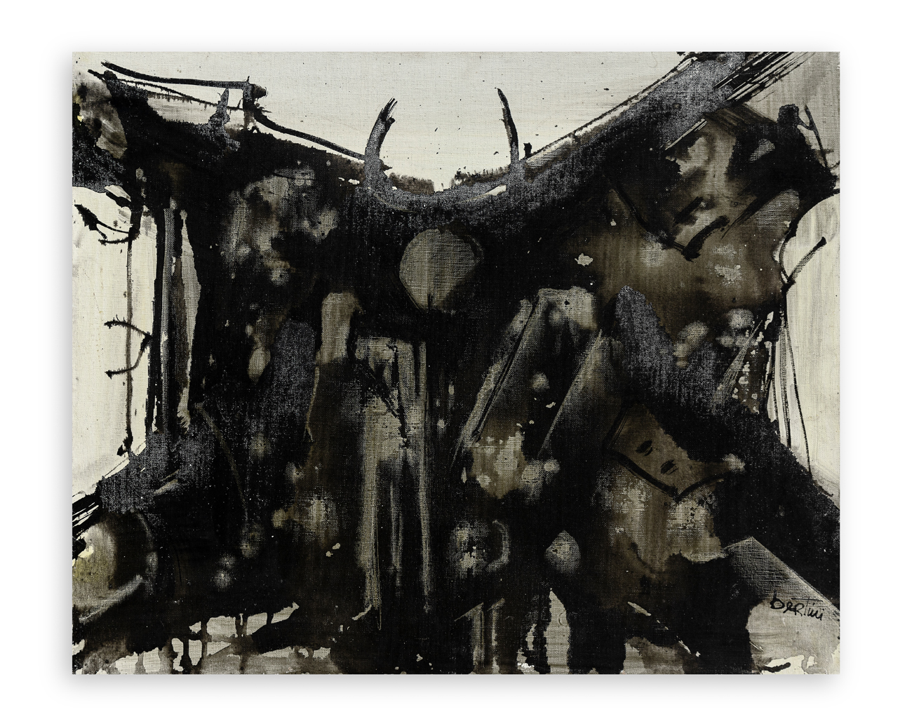 GIANNI BERTINI (1922-2010) - Quasi Marsia, 1962