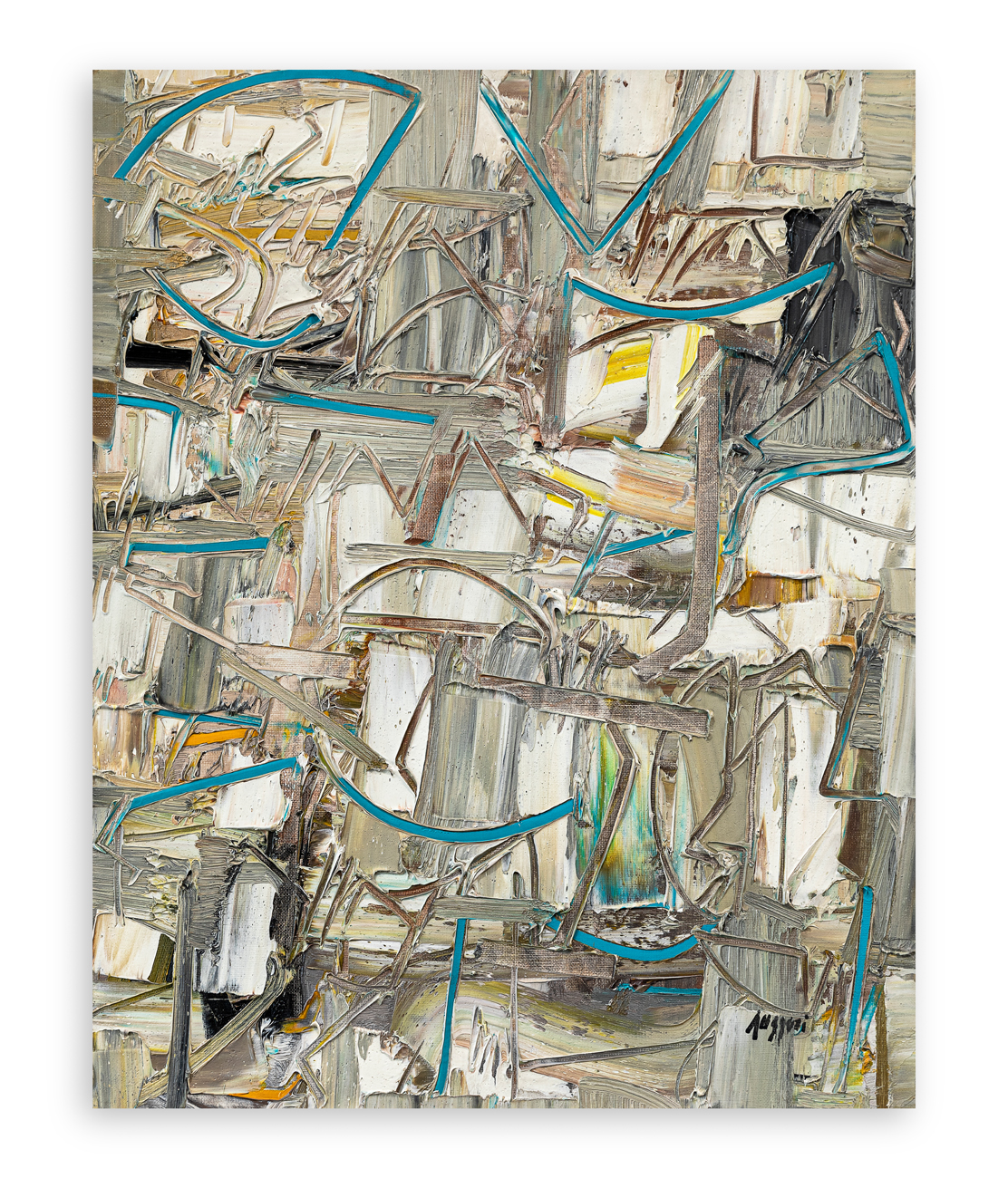 PIERO RUGGERI (1930-2009) - Composizione