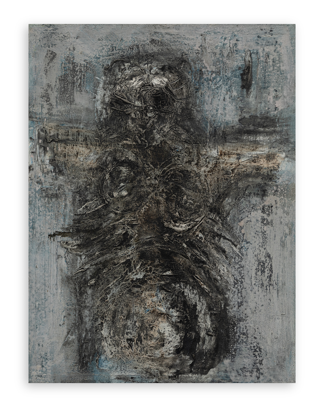 ALDO SCHMID (1935-1978) - Dal ciclo: 'L'uomo' n.18, 1962