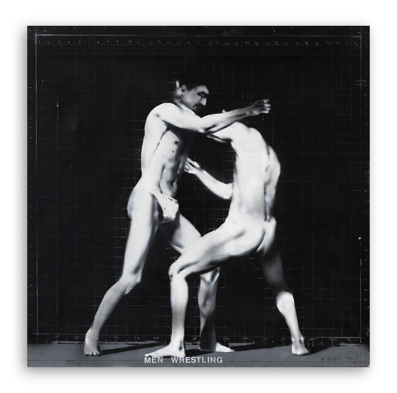 FERNANDO DE FILIPPI (1940) - Men Wrestling, 1971
