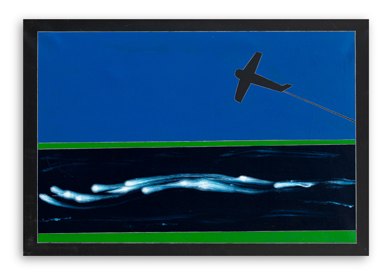 FRANCO ANGELI (1935-1988) - Senza Titolo, Anni '80