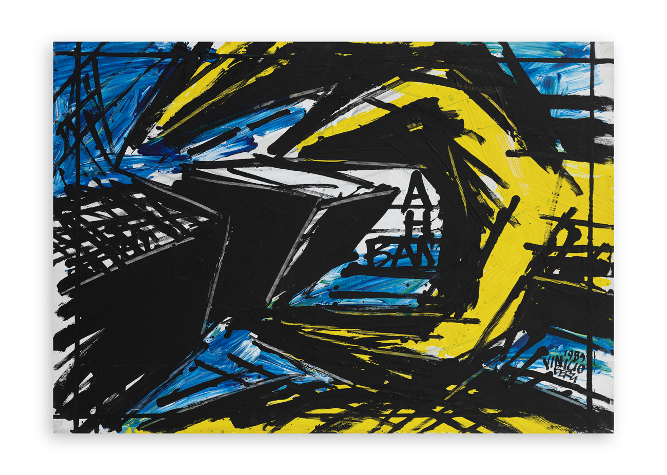 VINICIO BERTI (1921-1991) - Incontro - costruzione antagonismo AH - BAN, 1989