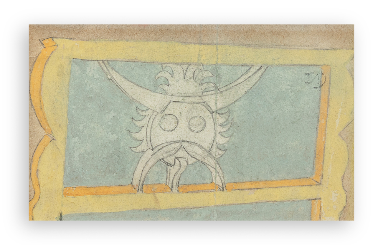 FORTUNATO DEPERO (1892-1960) - Maschera, 1920 circa