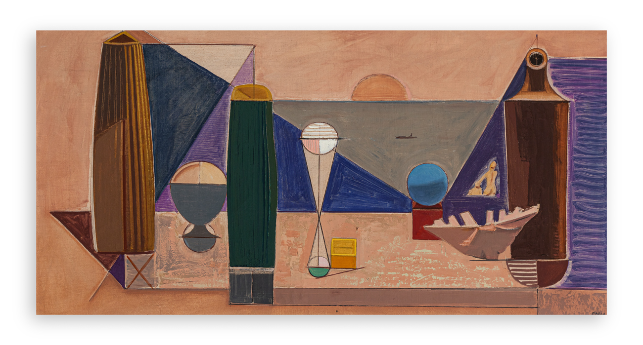 MARIO TOZZI (1895-1979) - Accordi spaziali, 1960