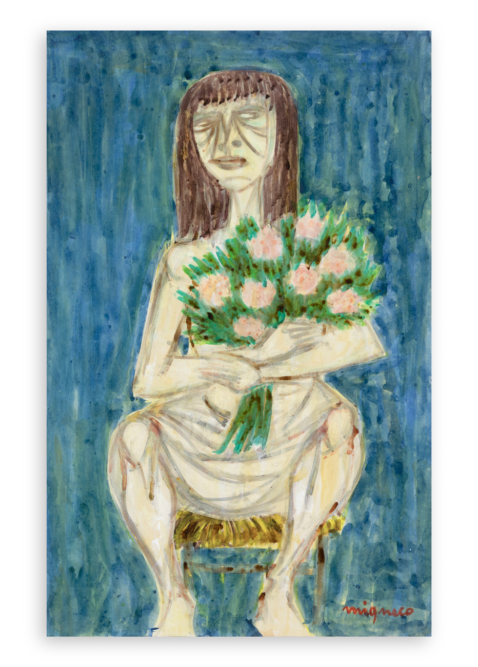 GIUSEPPE MIGNECO (1908-1997)  -Senza Titolo