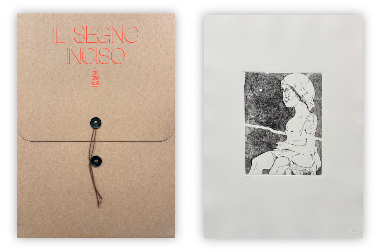 KARL PLATTNER (1919-1986) - Senza Titolo (Donna seduta), 1975