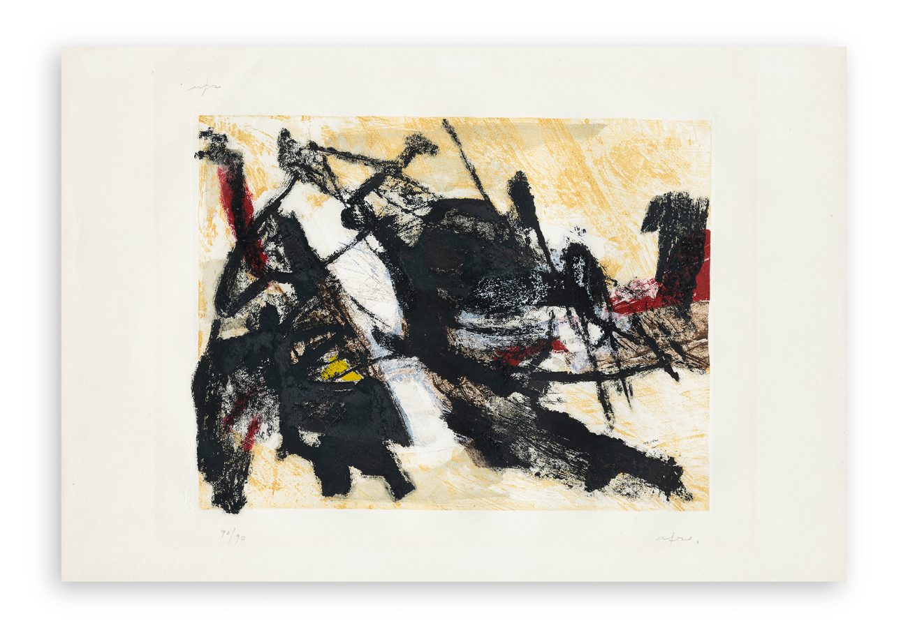 AFRO BASALDELLA (1912-1976) - Solchiaro, 1959